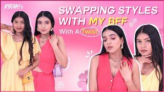 Style Swap Makeup Challenge for Besties Ft. @DIYQueenIndia  National BFFs Day Special| Nykaa