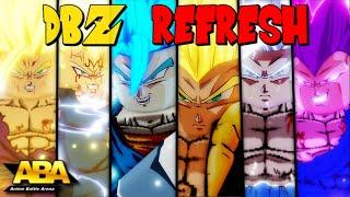 DBZ Refresh Characters Are Too OVERPOWERED In ABA