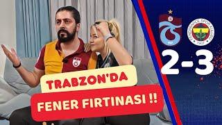 OLAYLI MAÇ.. TRABZONSPOR 2-3 FENERBAHÇE MAÇINA TEPKİ.!!