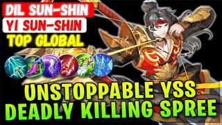 Unstoppable YSS Deadly Killing Spree [ Top Global Yi Sun-shin ] DiL Sun-shin - Mobile Legends Build