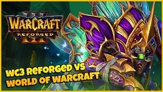 Warcraft 3 Reforged VS World of Warcraft Comparison | Undead Hero Comparison