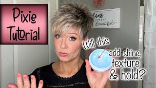 Pixie Styling Tutorial | Using A NEW Hair Wax