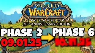 HUGE PHASE 2 NEWS For Fresh Classic WoW Servers & Future Content Release Estimations?