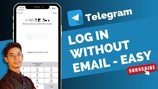 How to Login Telegram Without Email !