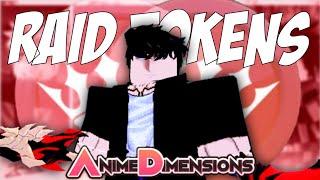 FASTEST Way To Get RAID TOKENS In Anime Dimensions