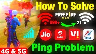 Free Fire Ping Problem  Solution | Free Fire Network Problem | FF Network Problem | FF Ping Problem