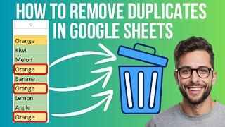 How To Remove Duplicates In Google Sheets