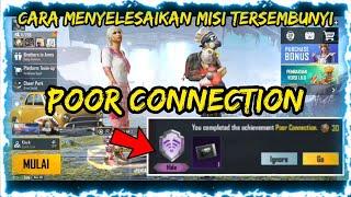 Cara Menyelesaikan Misi Poor Connection PUBG Mobile - Misi Tersembunyi Poor Connection