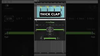 How To Thicken Snares and Claps  #shorts