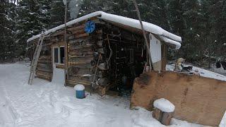 Life as a trapper in a remote off grid cabin