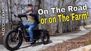 The Grandtan M-340 E-Trike from Addmotor 2023 Review [It's Awesome]