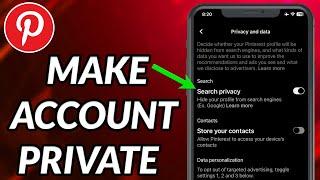 How To Make Your Pinterest Account Private