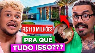 ANALISANDO A MANSÃO DE 110 MILHÕES DE REAIS - VALE TUDO ISSO? | Diva Depressão