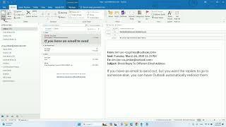 Redirect Email Replies in Outlook