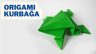 Zıplayan Kurbağa Yapımı | Origami Kurbağa Nasıl Yapılır?