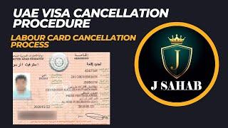 Employment Visa Cancellation Process Dubai UAE - || Cancellation Process || URDU/Hindi #dubai #visa