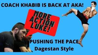 Coach Khabib Nurmagomedov back at AKA demands action from Rockhold