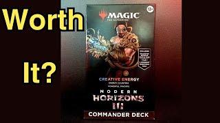 Modern Horizons 3 Creative Energy Commander Deck Unboxing! #mtg #unboxing