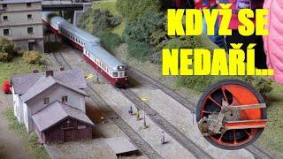 Výstavy modelové železnice - Když se nedaří ...