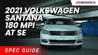 2021 Volkswagen Santana 180 MPI AT SE Spec Guide | Zigwheels.Ph