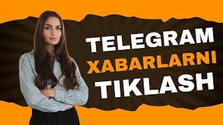 TELEGRAMDA O'CHIRILGAN XABARLARNI TIKLASH | TELEGRAM SIRLARI | NVER UZ