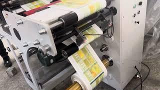 ROLL TO ROLL DIE CUTTING REWINDING MACHINE