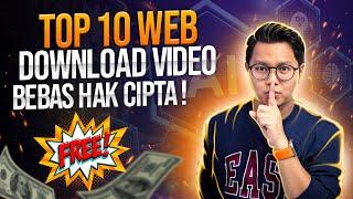 TOP 10 Download Video Gratis Bebas Copyright Untuk Bahan Konten! Cara Hasilkan Uang Dari Internet