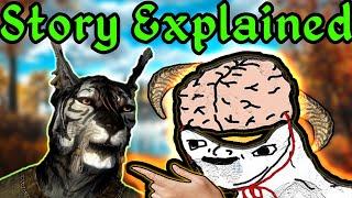 Skyrim - Story Explained In The Dumbest Way Possible!