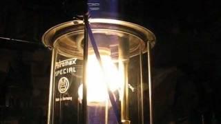 1961 Petromax Rapid 828 Paraffin Lamp Demonstration