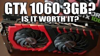 GTX 1060 3G vs RX 480 vs GTX 1060 6G - GTX 1050 in disguise?