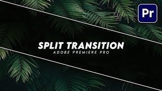 Make Easy Split/Slice Transitions in Premiere Pro (Tutorial)