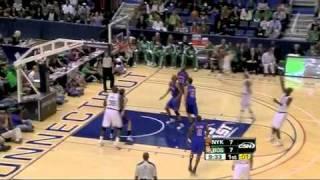 Rajon Rondo behind the back to Kevin Garnett for Buzzer Beater