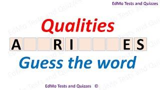 Challenge yourself! Can you GUESS THE WORD? English Vocabulary Test. What’s your score?