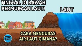 BEGINILAH CARA BELANDA MENGURAS AIR LAUT DAN TINGGAL DI BAWAH PERMUKAAN LAUT!