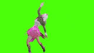 bgmi character clip green screen