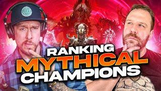 Ranking Every Mythical Champion with Ash!