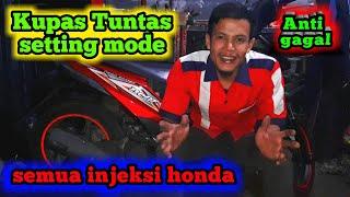 Mengatasi gagal setting mode !!! reset semua jenis injeksi honda !!!