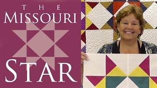 Make The Missouri Star Quilt Block with Jenny Doan of Missouri Star! (Video Tutorial)