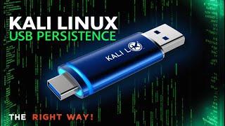 Mastering Kali Linux USB Persistence: The Right Way!