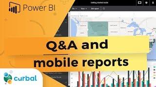 Q&A and create Power BI reports on Mobile