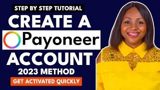 How To CREATE and VERIFY A Payoneer Account 2024 (Step by Step Tutorial)