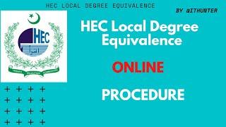 HEC Local Degree Equivalence Online Procedure