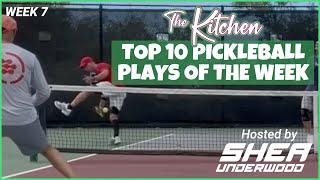 Top 10 Pickleball Plays - Week 7 (The Kitchen Community Highlights)