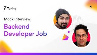 Backend Developer Mock Interview | Interview Questions for Senior Backend Developers