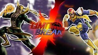 Iron Fist VS Captain Falcon (MARVEL VS F-Zero) | Limit Break: Showdown