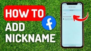 How to Add Nickname on Facebook - Full Guide
