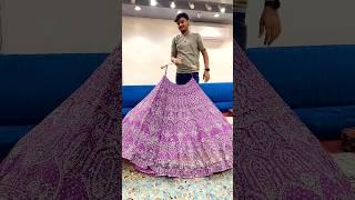 Purple Color Lehenga For Girls | Purple Lehenga for Weddings #chandnichowk