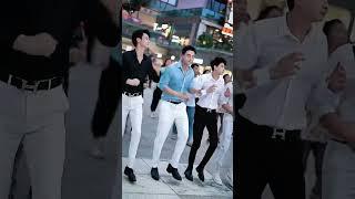 阳光男孩 梦想舞团航少团队 #dance #穿着西装去跳舞