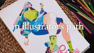 Draw with me | How I became an illustrator: My career path and how I found my style