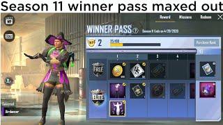 PUBG MOBILE LITE SEASON 11 WINNER PASS MAXING OUT 30 WP | GET FREE